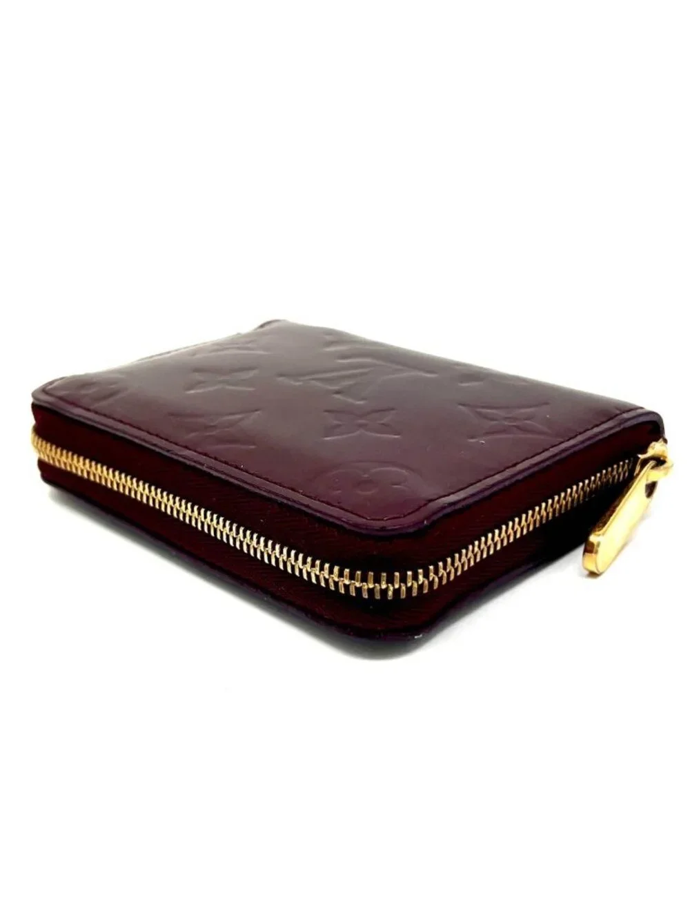 Louis Vuitton Vernis Zippy Coin Purse Rouge Fauvist
